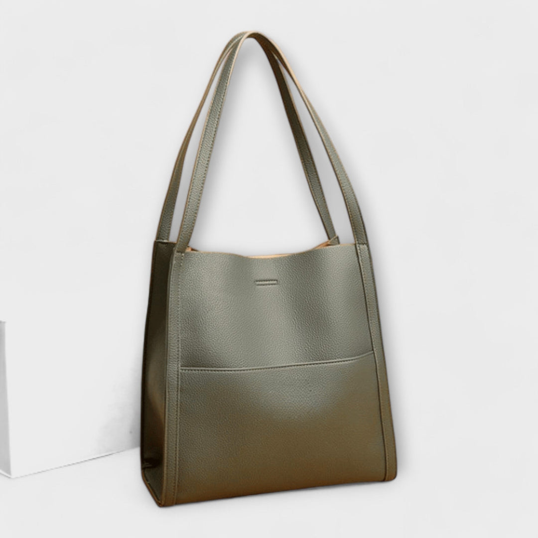 Bolsa de cuero hecha a mano