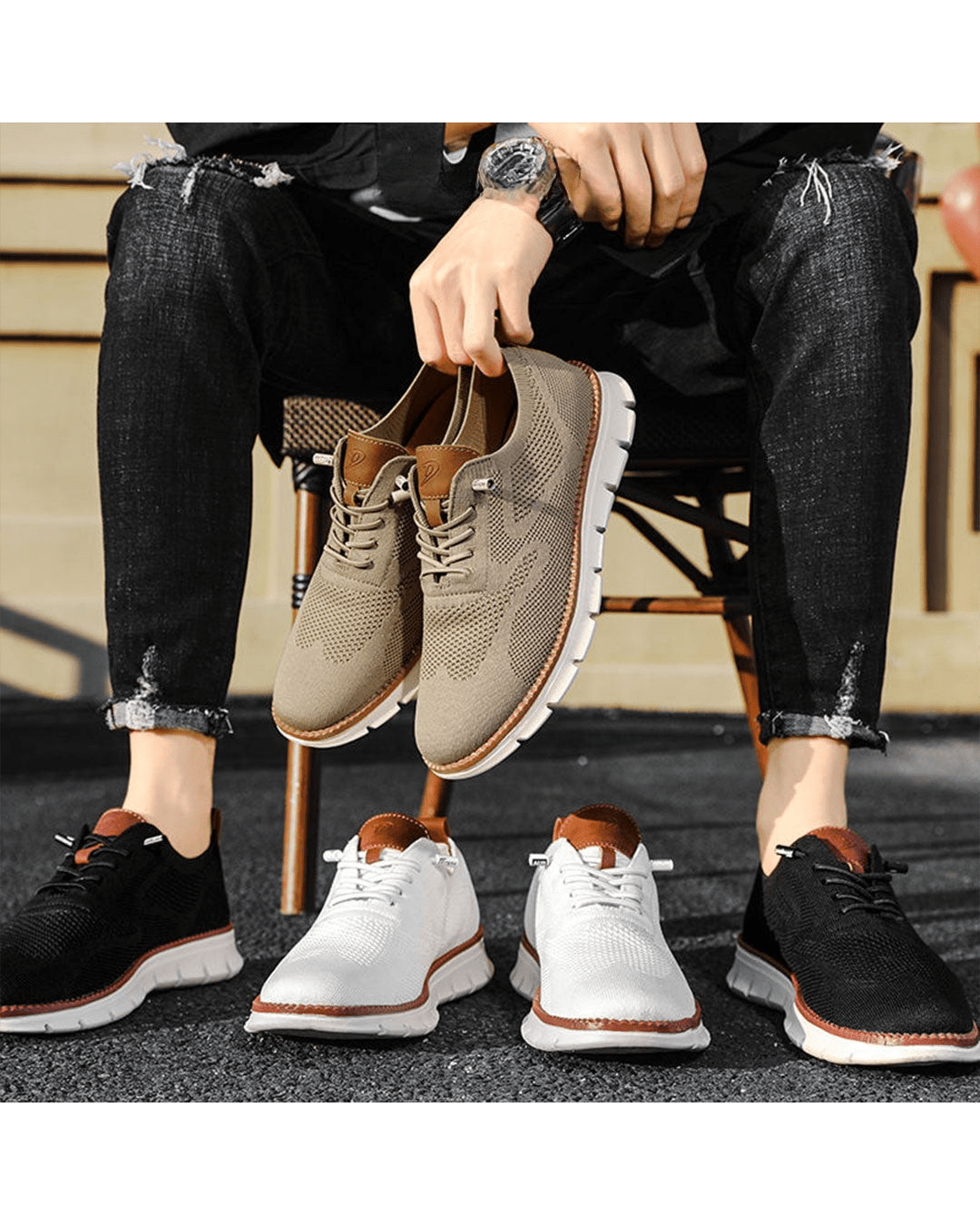 Zapatillas urbanas ultra cómodas